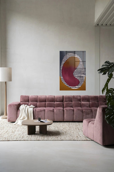 Horizontal Oval - Moderne Wanddecoratie | Artprint, Glass Art, Wandkleed by Urban Cotton