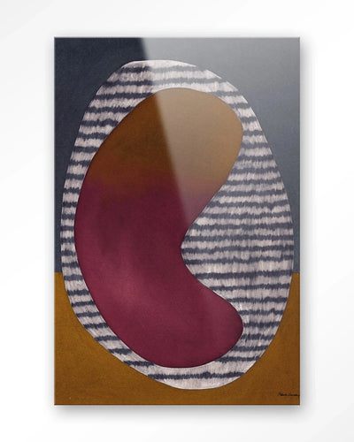 Horizontal Oval - Moderne Wanddecoratie | Artprint, Glass Art, Wandkleed by Urban Cotton