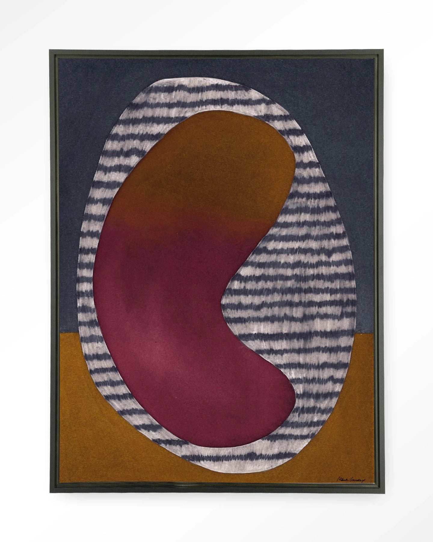 Horizontal Oval - Moderne Wanddecoratie | Artprint, Glass Art, Wandkleed by Urban Cotton