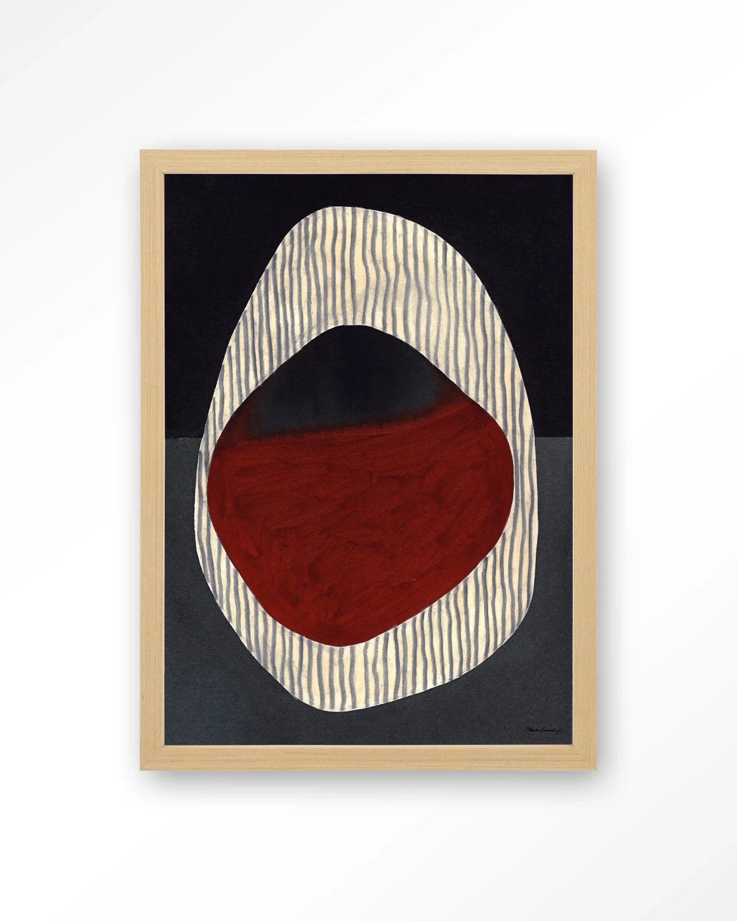 Vertical Oval - Moderne Wanddecoratie | Artprint, Glass Art, Wandkleed by Urban Cotton