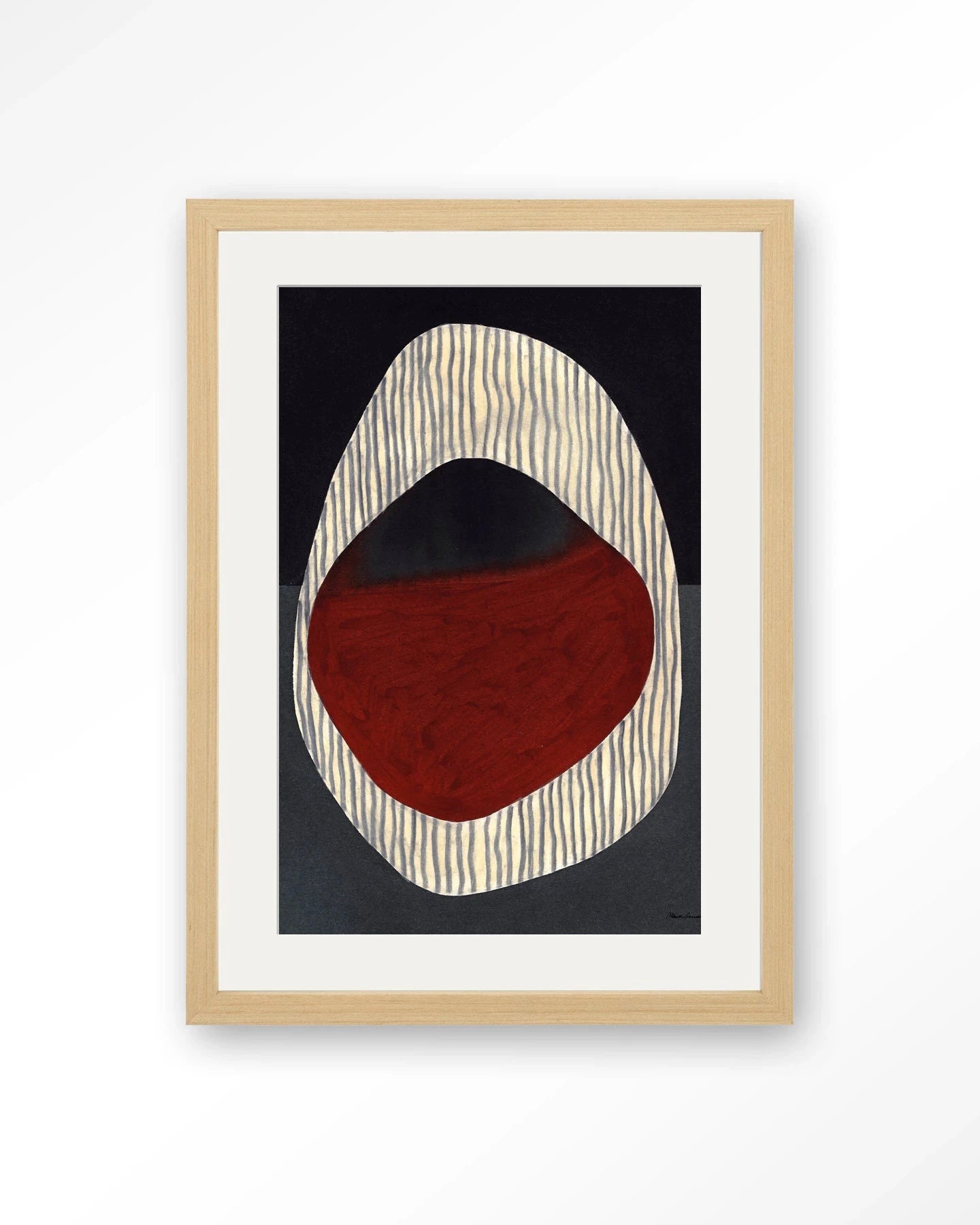Vertical Oval - Moderne Wanddecoratie | Artprint, Glass Art, Wandkleed by Urban Cotton