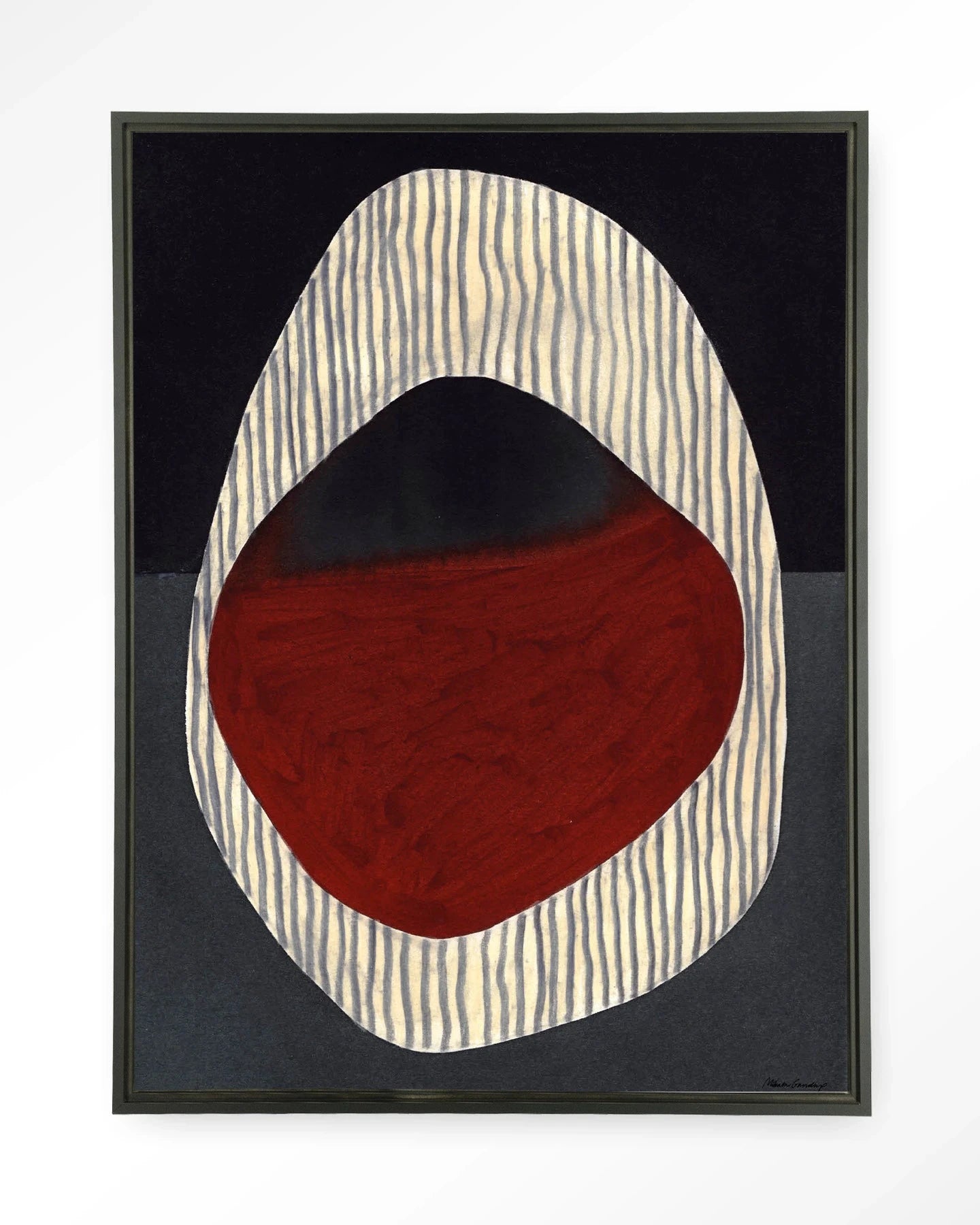 Vertical Oval - Moderne Wanddecoratie | Artprint, Glass Art, Wandkleed by Urban Cotton