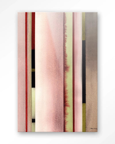 Vertical Rose - Moderne Wanddecoratie | Artprint, Glass Art, Wandkleed by Urban Cotton