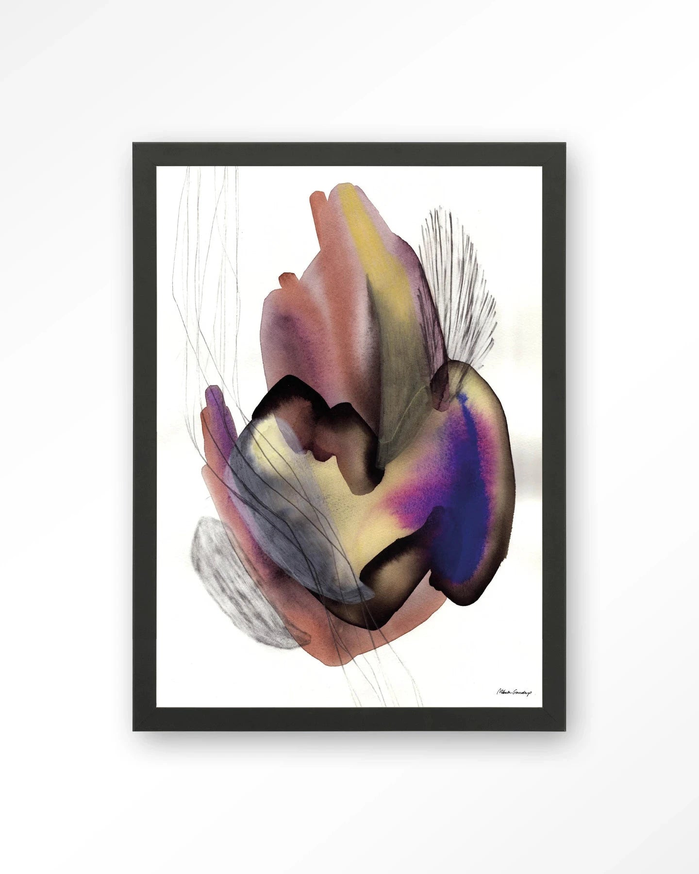 Oyster - Moderne Wanddecoratie | Artprint, Glass Art, Wandkleed by Urban Cotton