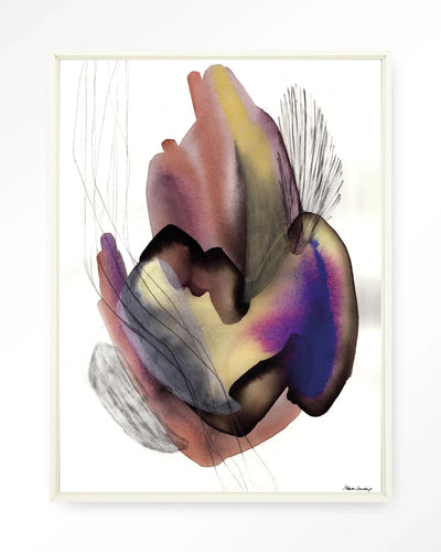 Oyster - Moderne Wanddecoratie | Artprint, Glass Art, Wandkleed by Urban Cotton