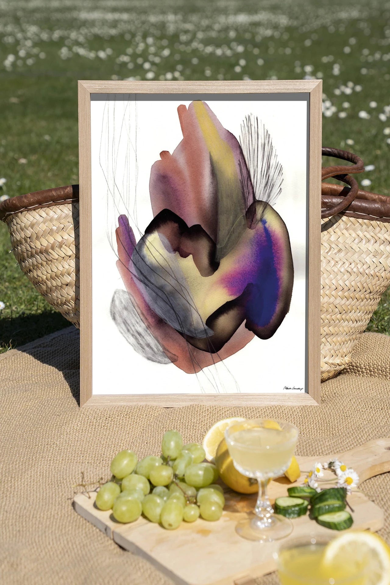 Oyster - Moderne Wanddecoratie | Artprint, Glass Art, Wandkleed by Urban Cotton