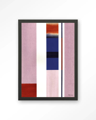 Vertical Lilac - Moderne Wanddecoratie | Artprint, Glass Art, Wandkleed by Urban Cotton