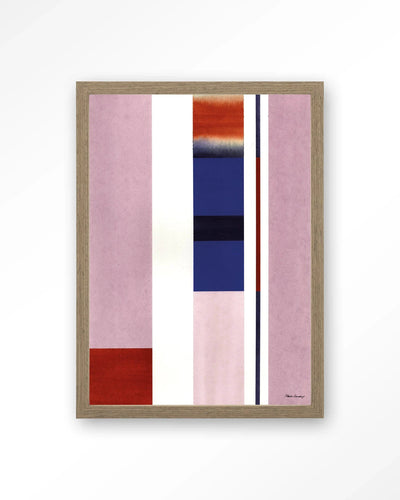Vertical Lilac - Moderne Wanddecoratie | Artprint, Glass Art, Wandkleed by Urban Cotton