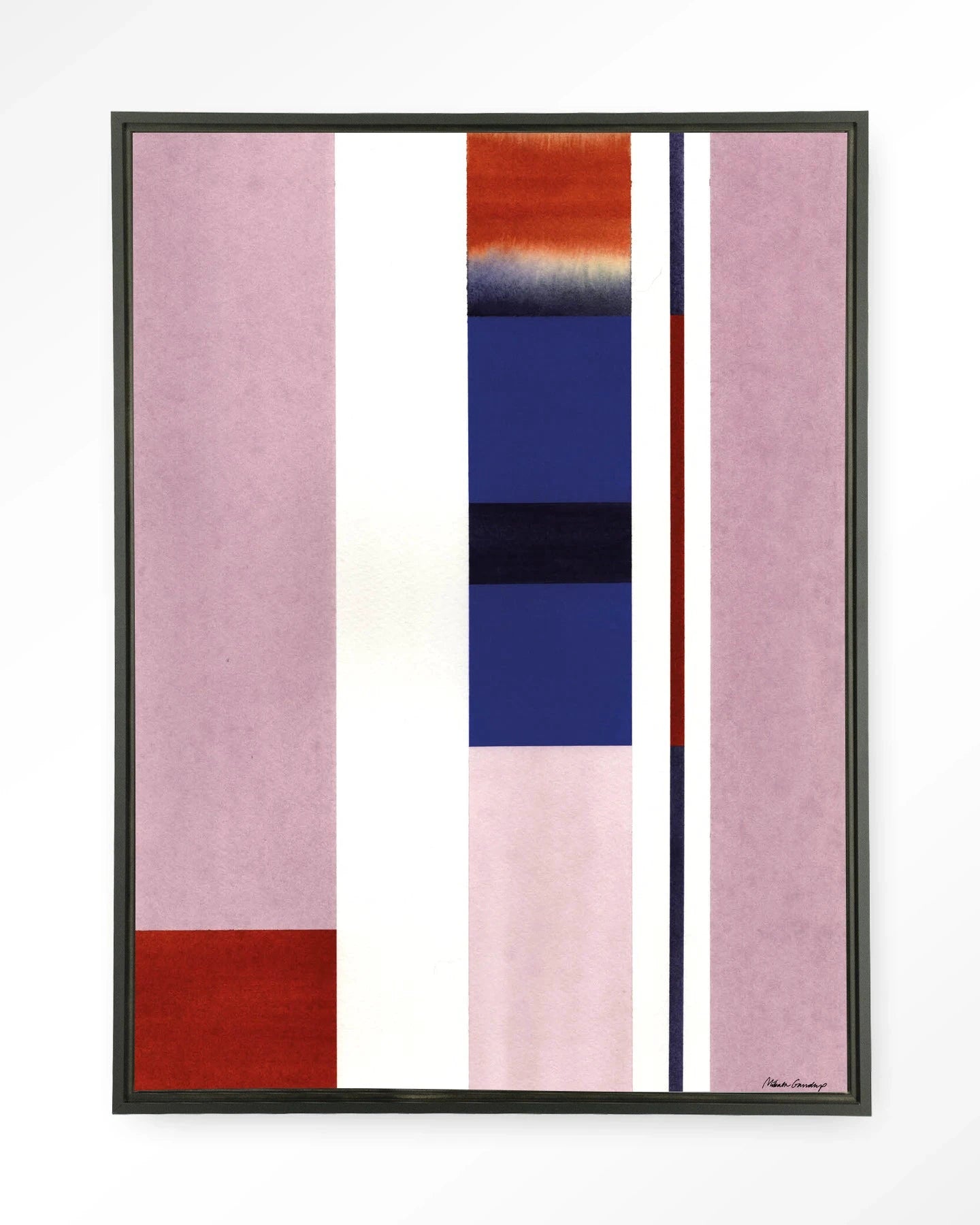 Vertical Lilac - Moderne Wanddecoratie | Artprint, Glass Art, Wandkleed by Urban Cotton