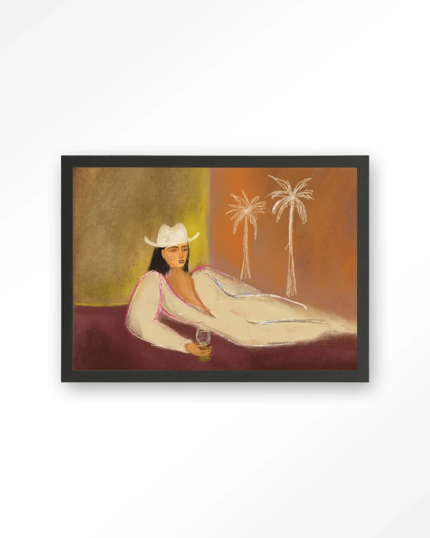 Relaxing Day - Moderne Wanddecoratie | Artprint, Glass Art, Wandkleed by Urban Cotton