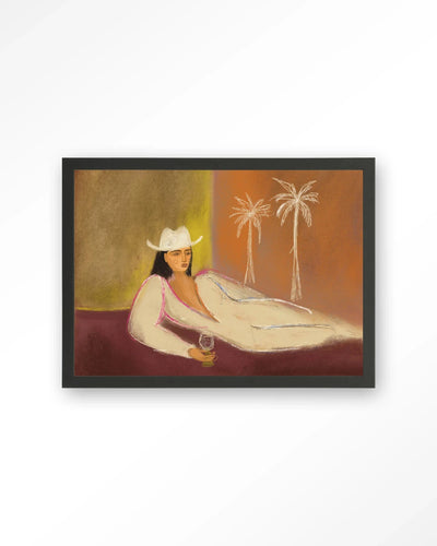 Relaxing Day - Moderne Wanddecoratie | Artprint, Glass Art, Wandkleed by Urban Cotton