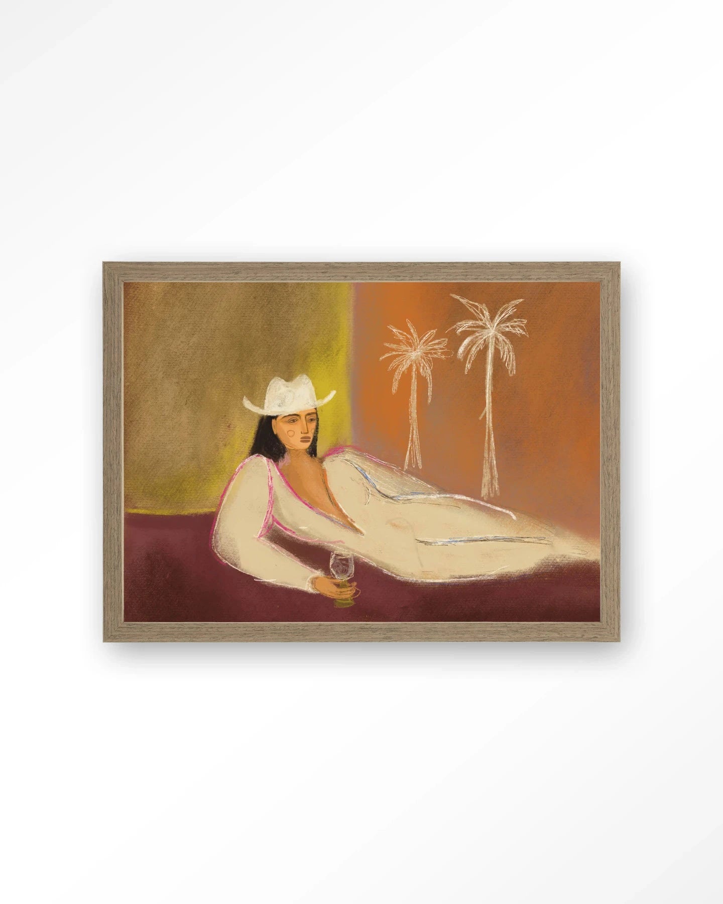 Relaxing Day - Moderne Wanddecoratie | Artprint, Glass Art, Wandkleed by Urban Cotton