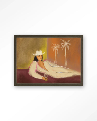 Relaxing Day - Moderne Wanddecoratie | Artprint, Glass Art, Wandkleed by Urban Cotton