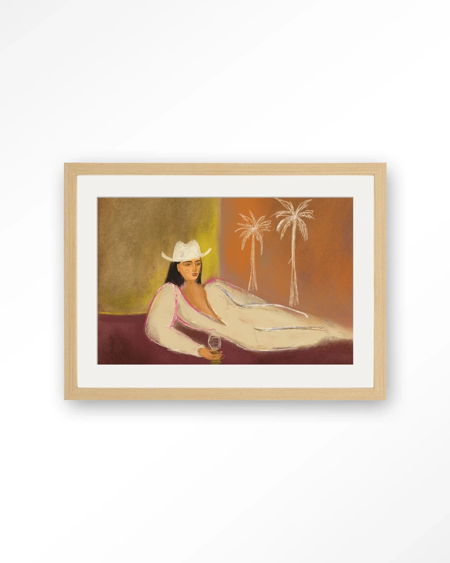 Relaxing Day - Moderne Wanddecoratie | Artprint, Glass Art, Wandkleed by Urban Cotton