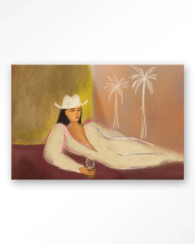 Relaxing Day - Moderne Wanddecoratie | Artprint, Glass Art, Wandkleed by Urban Cotton