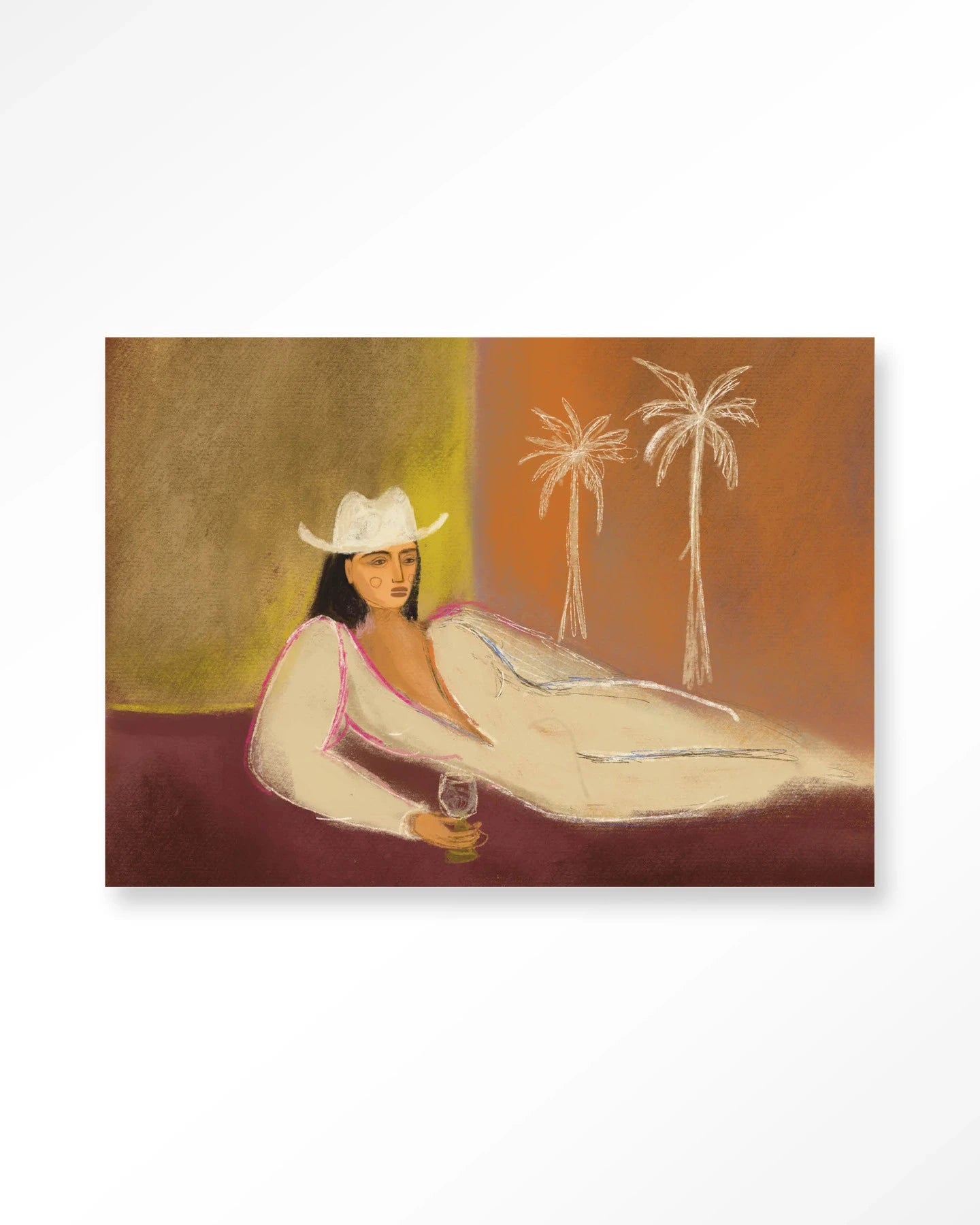 Relaxing Day - Moderne Wanddecoratie | Artprint, Glass Art, Wandkleed by Urban Cotton