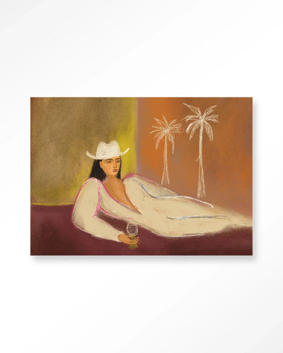 Relaxing Day - Moderne Wanddecoratie | Artprint, Glass Art, Wandkleed by Urban Cotton