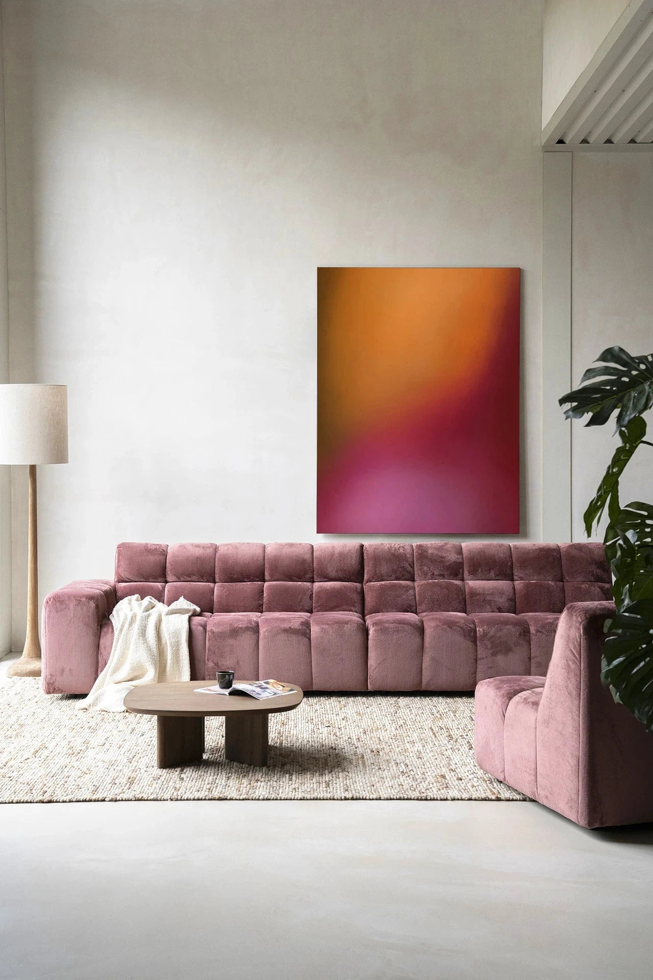 Aurora 1 - Moderne Wanddecoratie | Artprint, Glass Art, Wandkleed by Urban Cotton