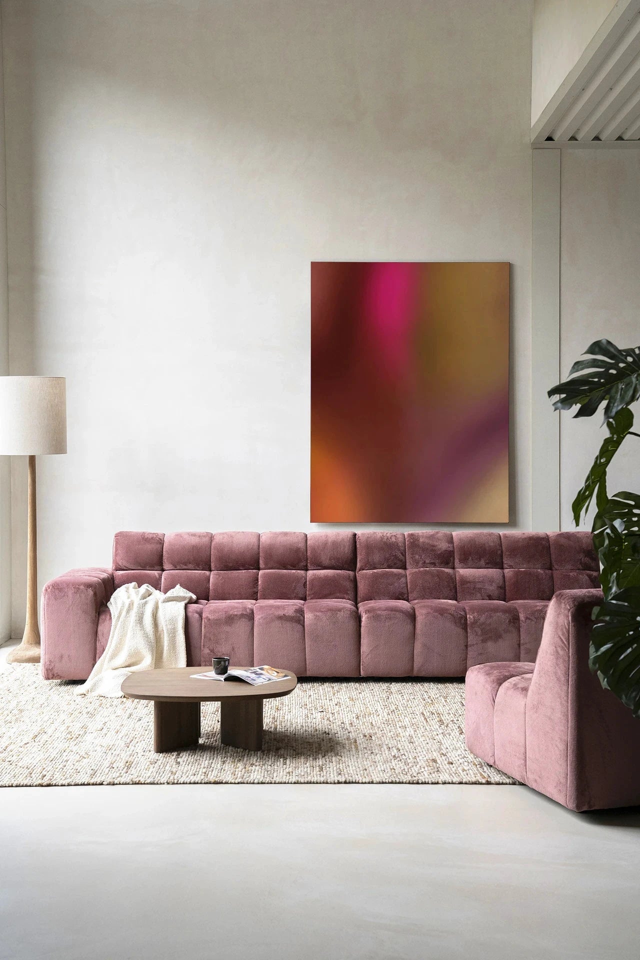 Aurora 2 - Moderne Wanddecoratie | Artprint, Glass Art, Wandkleed by Urban Cotton