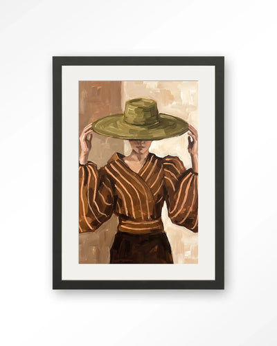 Francesca - Moderne Wanddecoratie | Artprint, Glass Art, Wandkleed by Urban Cotton