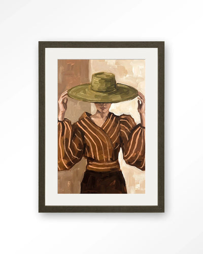 Francesca - Moderne Wanddecoratie | Artprint, Glass Art, Wandkleed by Urban Cotton