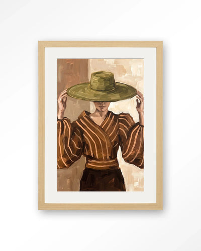 Francesca - Moderne Wanddecoratie | Artprint, Glass Art, Wandkleed by Urban Cotton