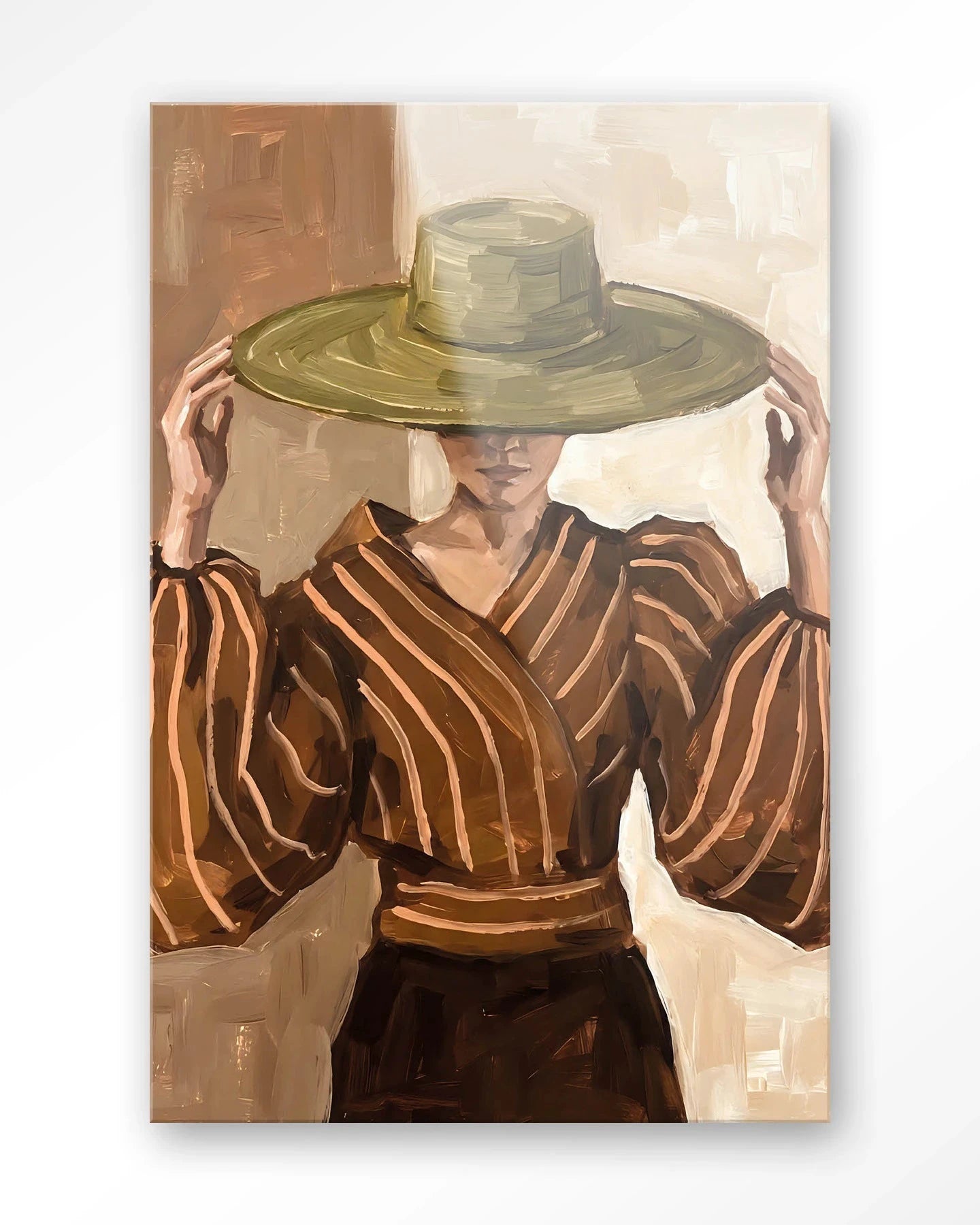 Francesca - Moderne Wanddecoratie | Artprint, Glass Art, Wandkleed by Urban Cotton