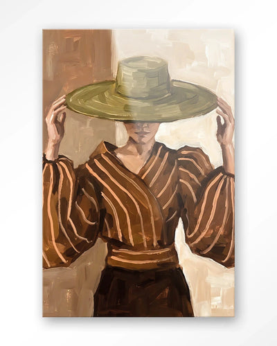 Francesca - Moderne Wanddecoratie | Artprint, Glass Art, Wandkleed by Urban Cotton