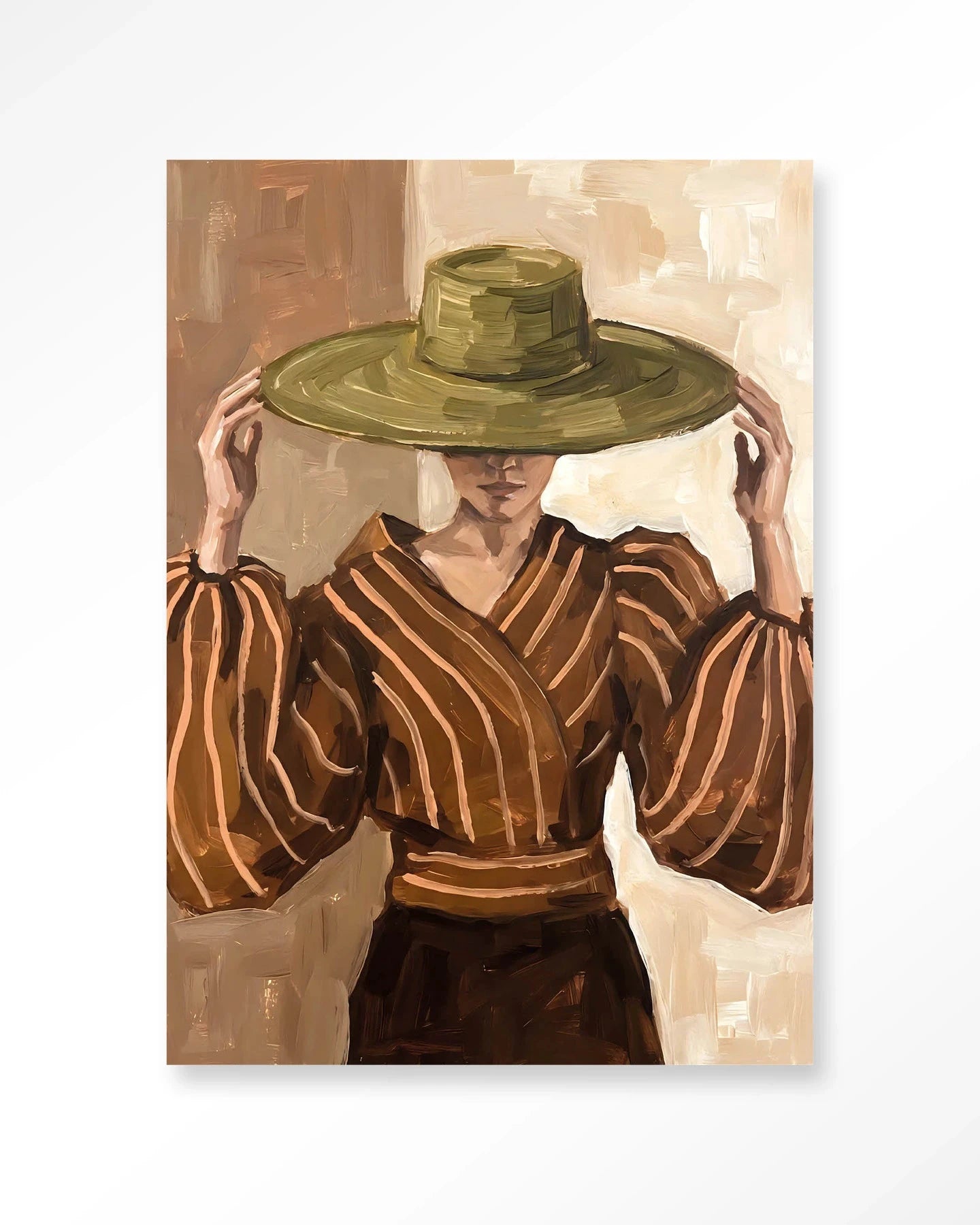 Francesca - Moderne Wanddecoratie | Artprint, Glass Art, Wandkleed by Urban Cotton