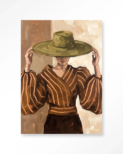 Francesca - Moderne Wanddecoratie | Artprint, Glass Art, Wandkleed by Urban Cotton