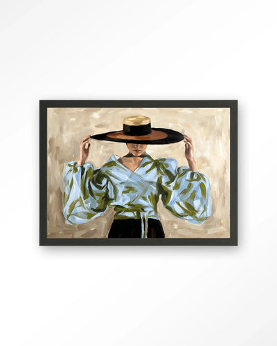 Isabella - Moderne Wanddecoratie | Artprint, Glass Art, Wandkleed by Urban Cotton