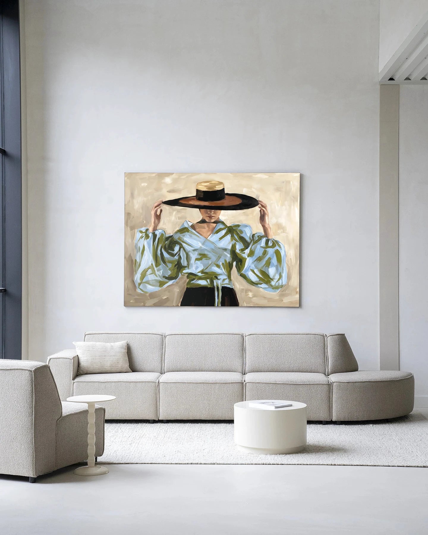 Isabella - Moderne Wanddecoratie | Artprint, Glass Art, Wandkleed by Urban Cotton