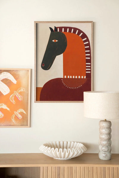 Quiet Guardians - Moderne Wanddecoratie | Artprint, Glass Art, Wandkleed by Urban Cotton
