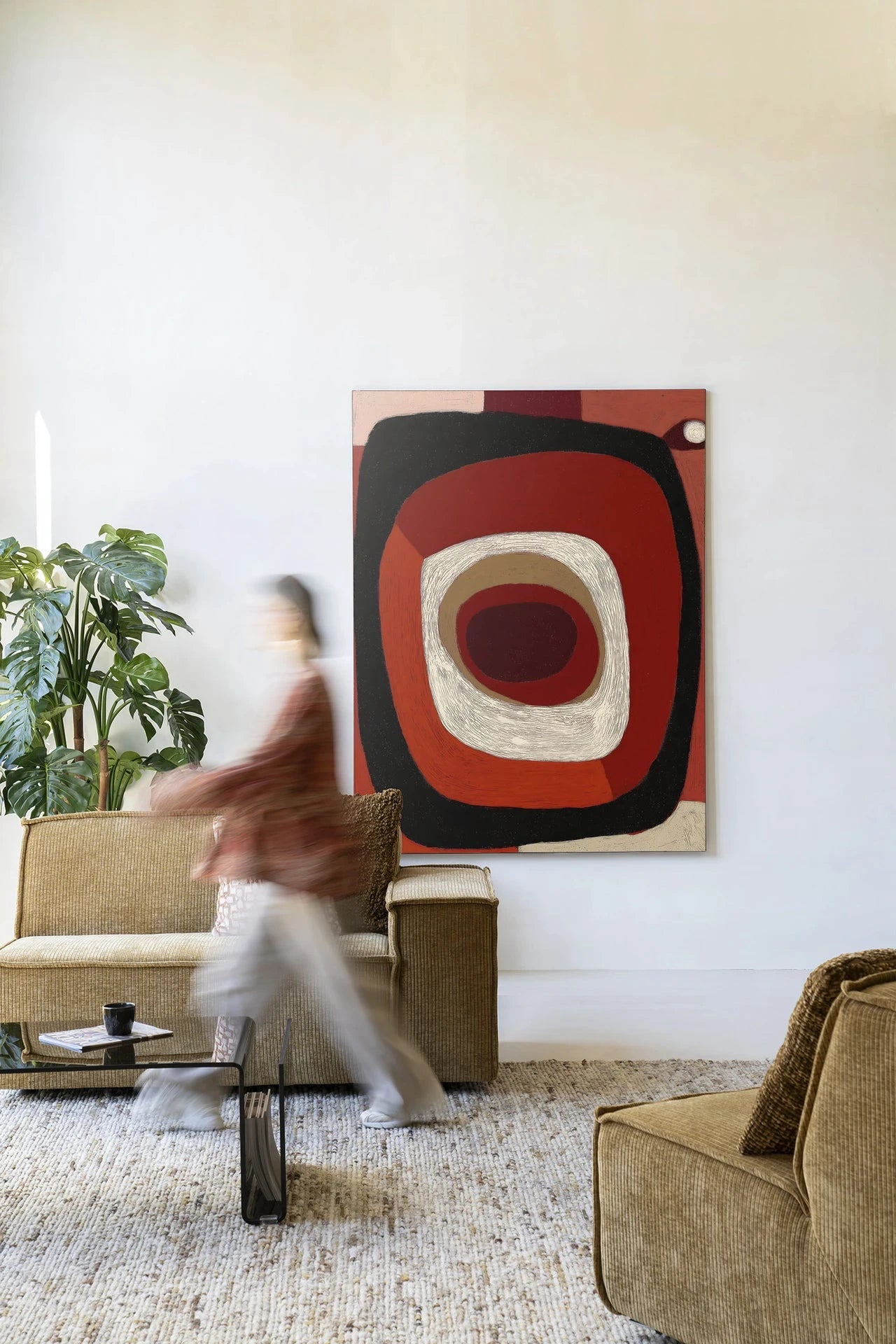 Depth - Moderne Wanddecoratie | Artprint, Glass Art, Wandkleed by Urban Cotton