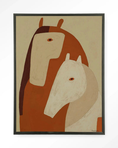 Held By Her - Moderne Wanddecoratie | Artprint, Glass Art, Wandkleed by Urban Cotton
