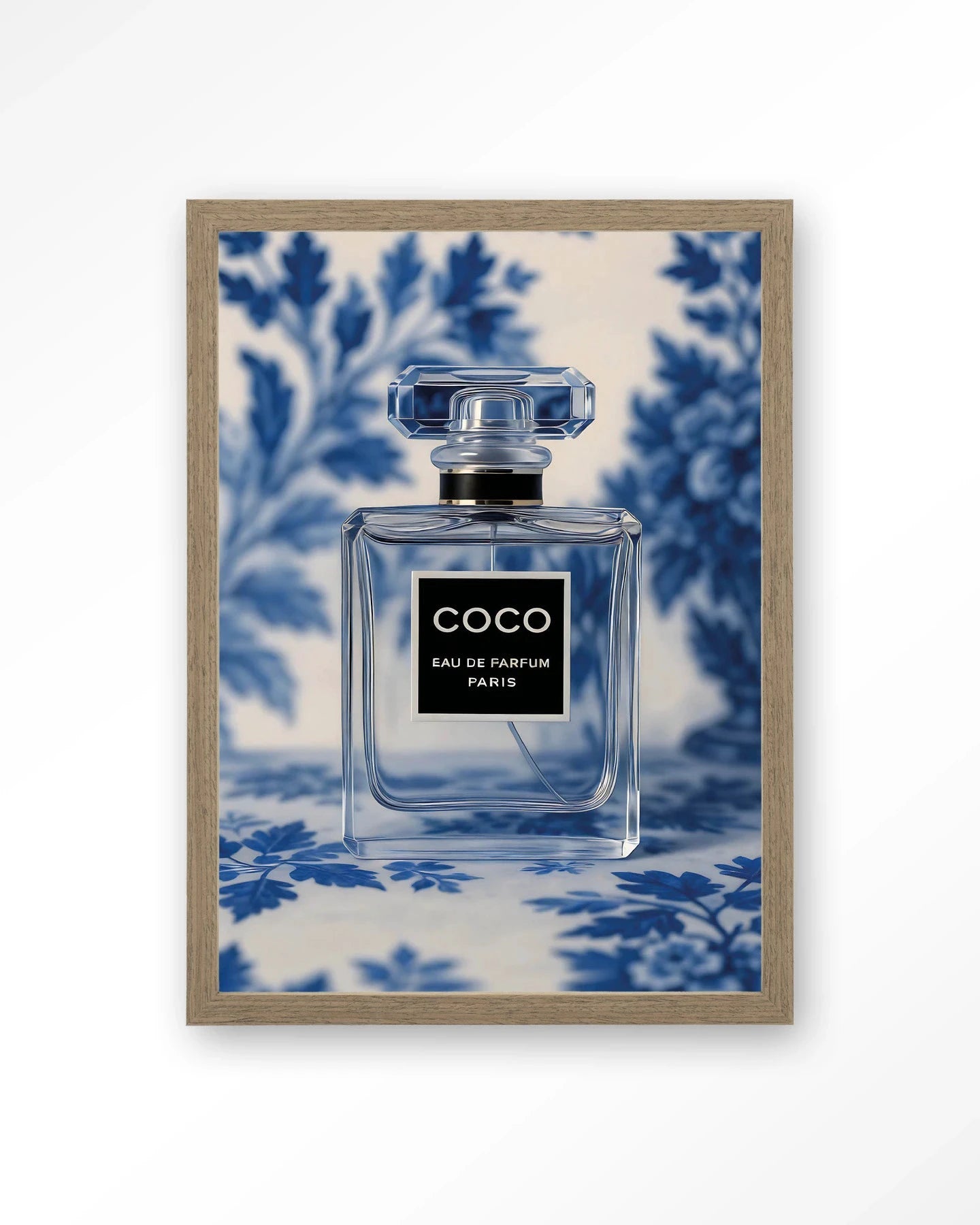 Bleu Scent - Moderne Wanddecoratie | Artprint, Glass Art, Wandkleed by Urban Cotton