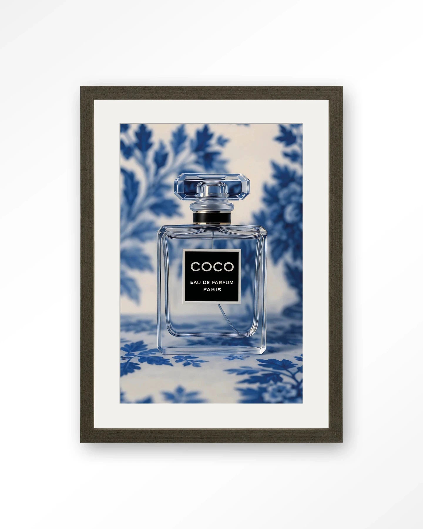 Bleu Scent - Moderne Wanddecoratie | Artprint, Glass Art, Wandkleed by Urban Cotton
