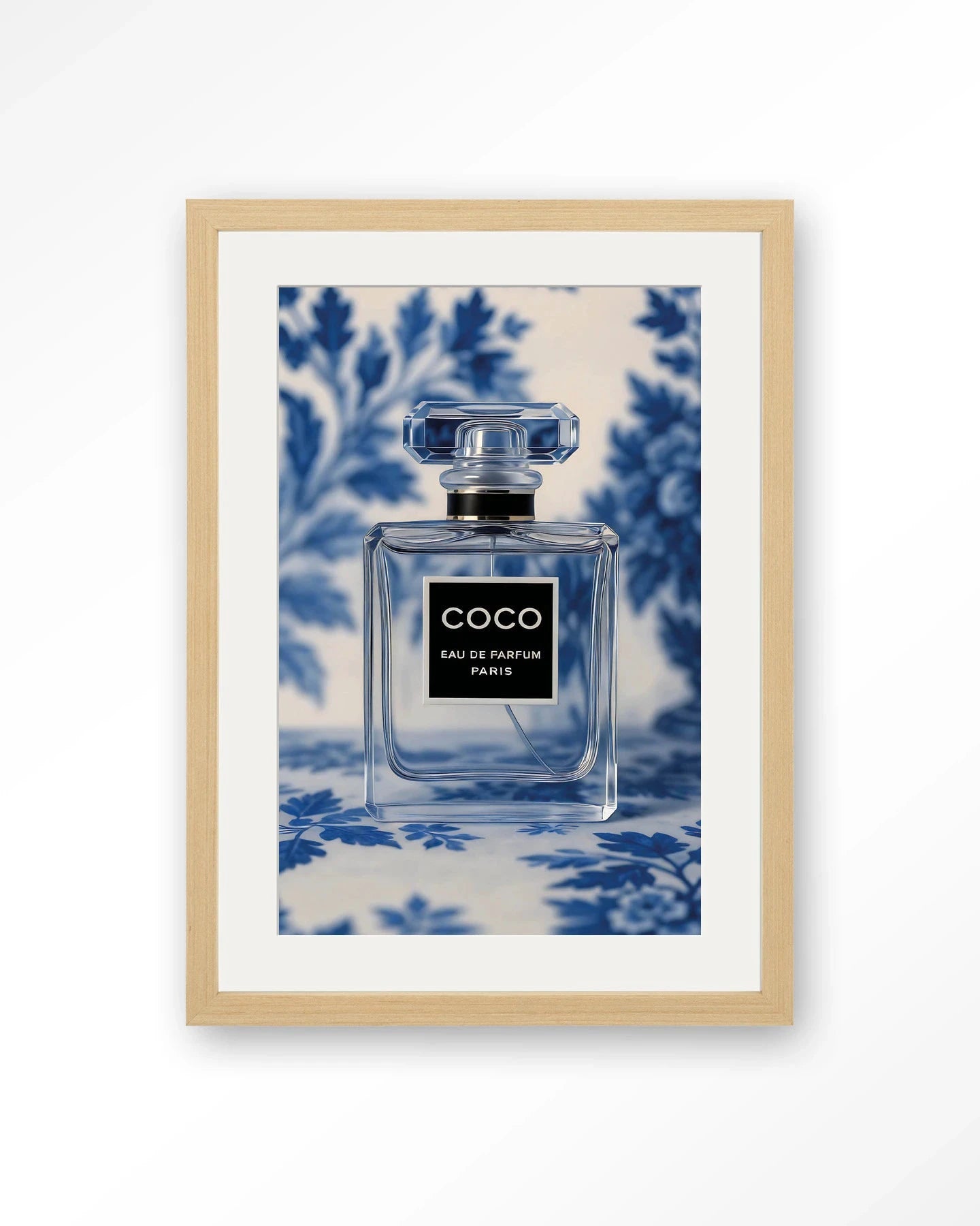 Bleu Scent - Moderne Wanddecoratie | Artprint, Glass Art, Wandkleed by Urban Cotton