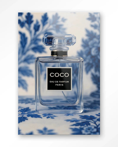 Bleu Scent - Moderne Wanddecoratie | Artprint, Glass Art, Wandkleed by Urban Cotton