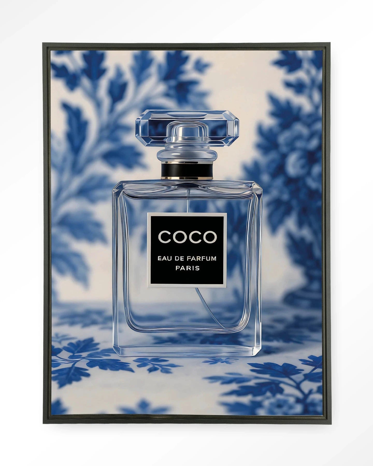 Bleu Scent - Moderne Wanddecoratie | Artprint, Glass Art, Wandkleed by Urban Cotton