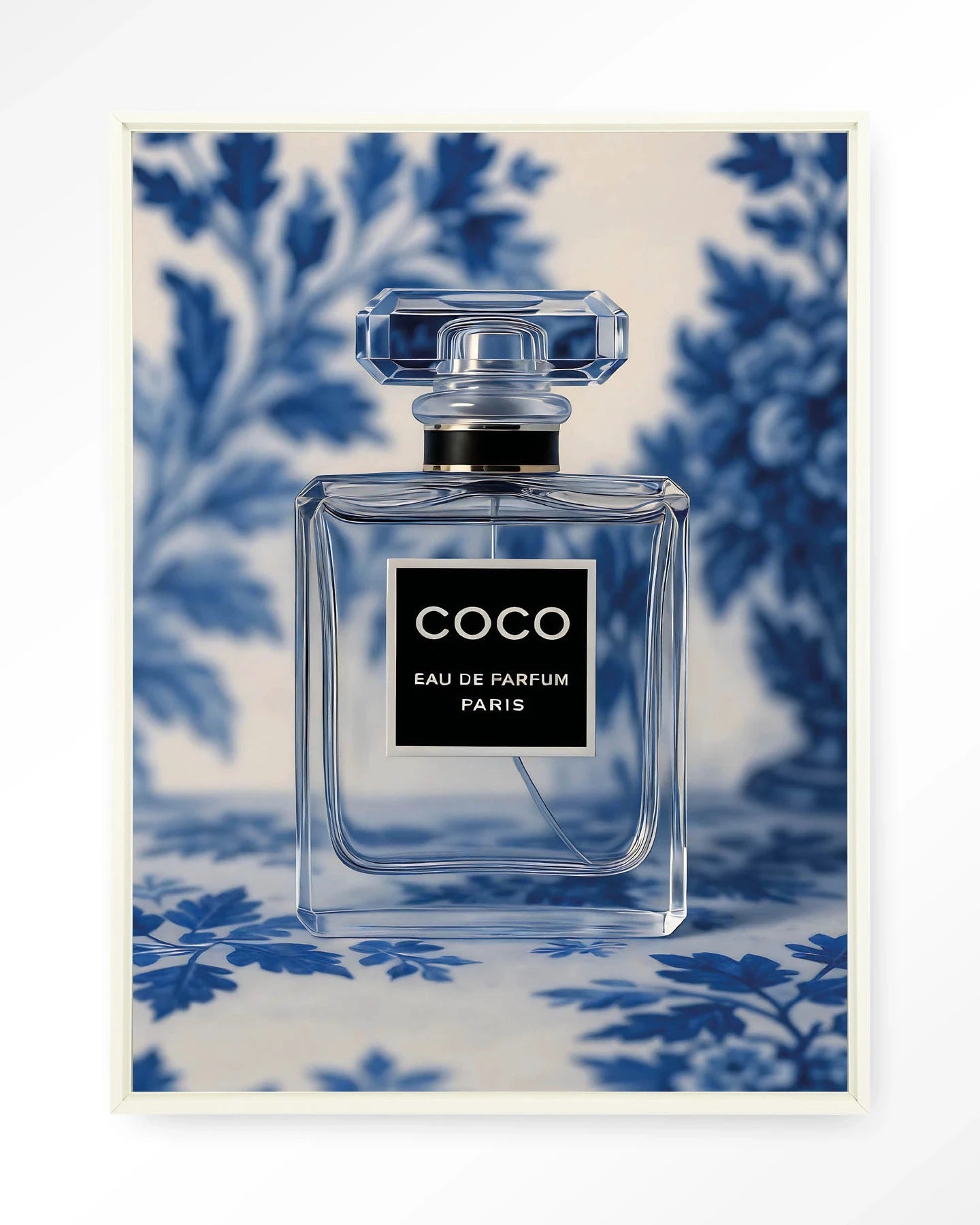 Bleu Scent - Moderne Wanddecoratie | Artprint, Glass Art, Wandkleed by Urban Cotton