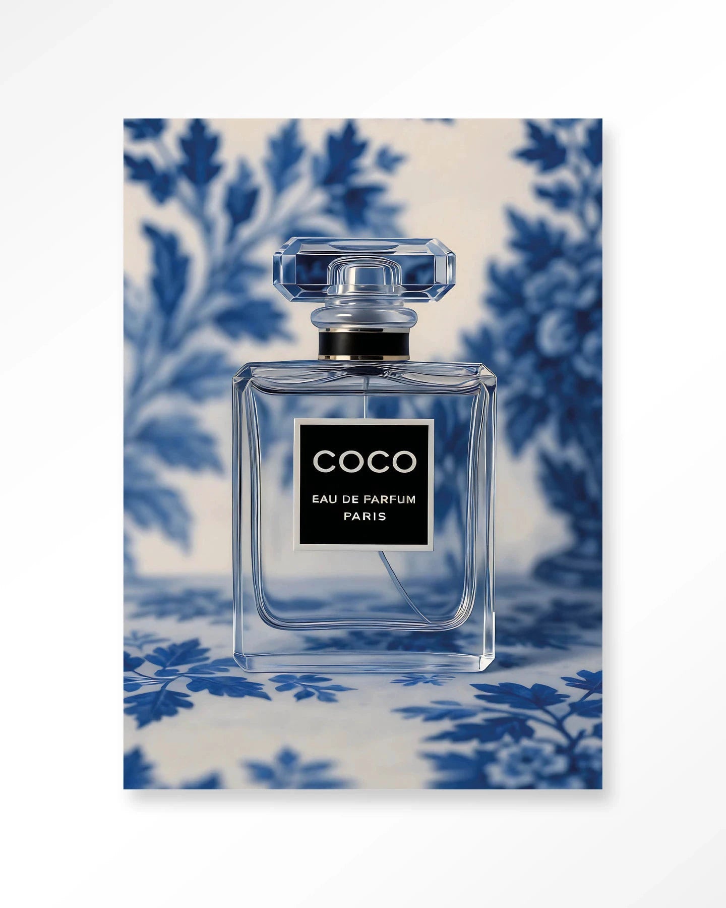 Bleu Scent - Moderne Wanddecoratie | Artprint, Glass Art, Wandkleed by Urban Cotton