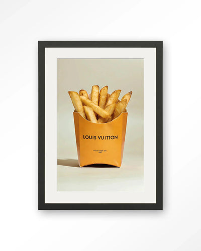 LV Fries - Moderne Wanddecoratie | Artprint, Glass Art, Wandkleed by Urban Cotton