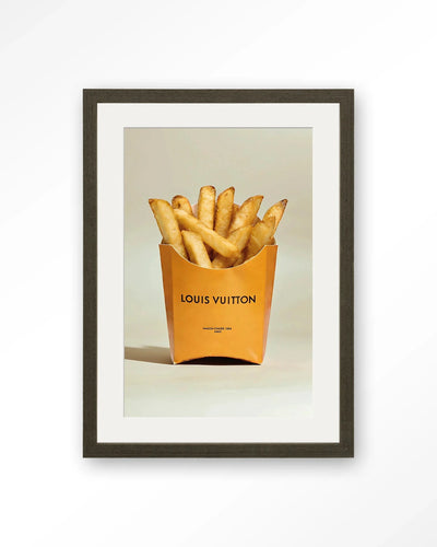 LV Fries - Moderne Wanddecoratie | Artprint, Glass Art, Wandkleed by Urban Cotton