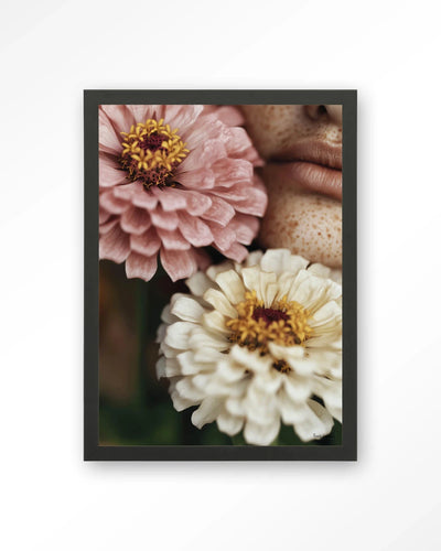 Zinnia - Moderne Wanddecoratie | Artprint, Glass Art, Wandkleed by Urban Cotton