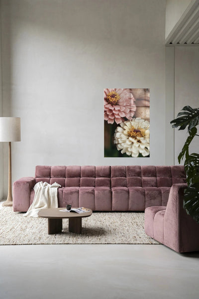 Zinnia - Moderne Wanddecoratie | Artprint, Glass Art, Wandkleed by Urban Cotton