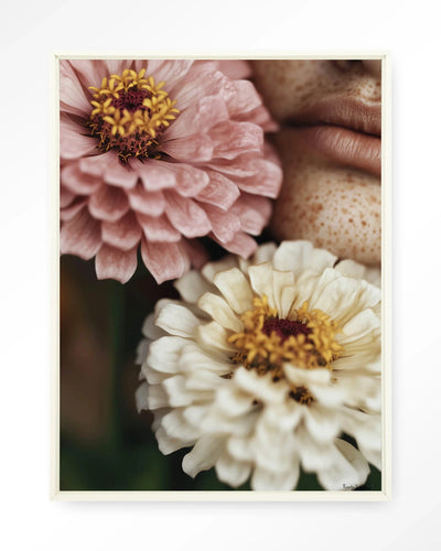 Zinnia - Moderne Wanddecoratie | Artprint, Glass Art, Wandkleed by Urban Cotton