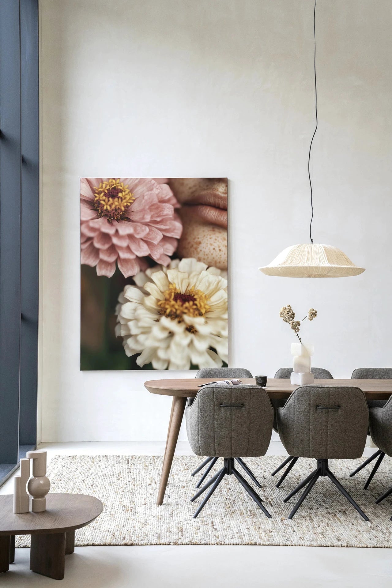 Zinnia - Moderne Wanddecoratie | Artprint, Glass Art, Wandkleed by Urban Cotton