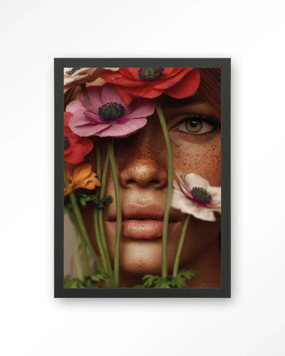 Anemone - Moderne Wanddecoratie | Artprint, Glass Art, Wandkleed by Urban Cotton