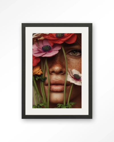 Anemone - Moderne Wanddecoratie | Artprint, Glass Art, Wandkleed by Urban Cotton